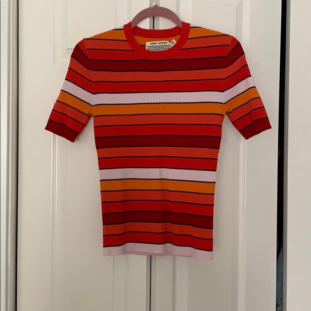 Tory Sport Tech Knit Sweater